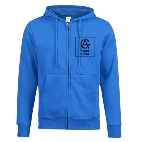 330GSM hooded zipper sweatshirt