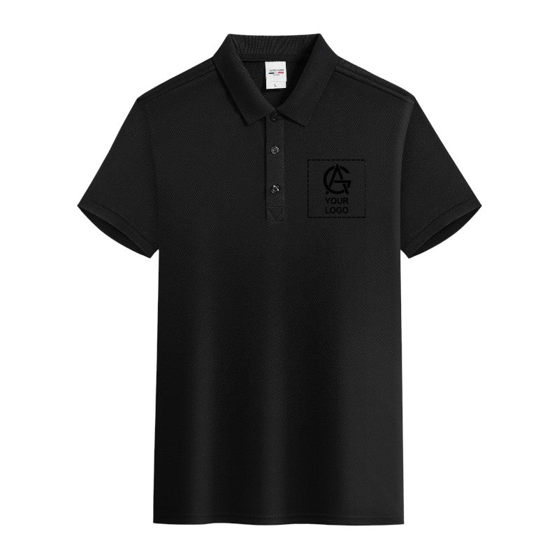 Short-sleeved Lapel Collar POLO Shirt