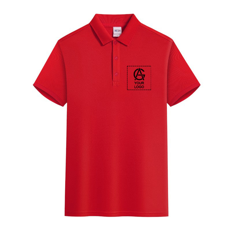 Short-sleeved Lapel Collar POLO Shirt