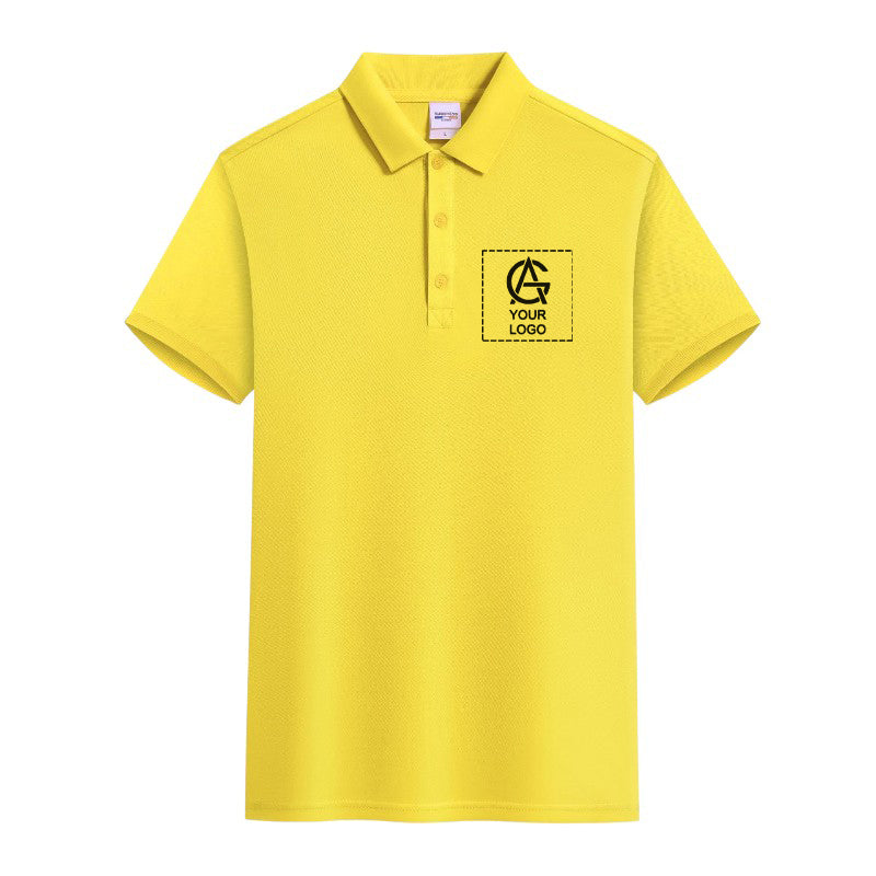 Short-sleeved Lapel Collar POLO Shirt