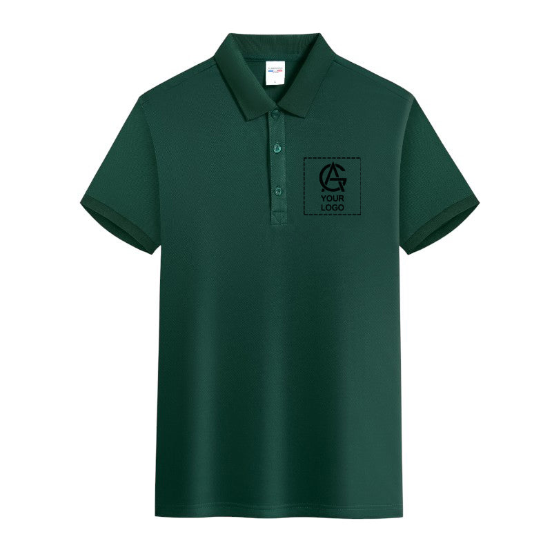 Short-sleeved Lapel Collar POLO Shirt