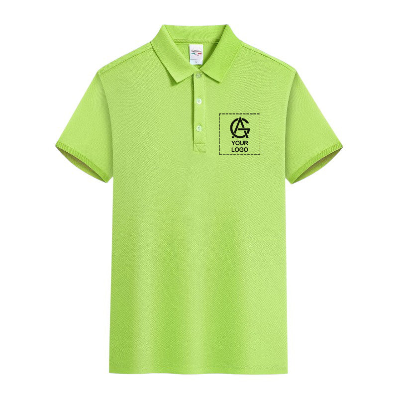 Short-sleeved Lapel Collar POLO Shirt