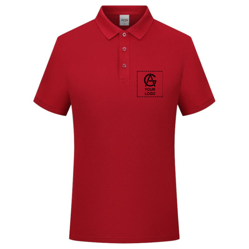 Short-sleeved Lapel Collar POLO Shirt