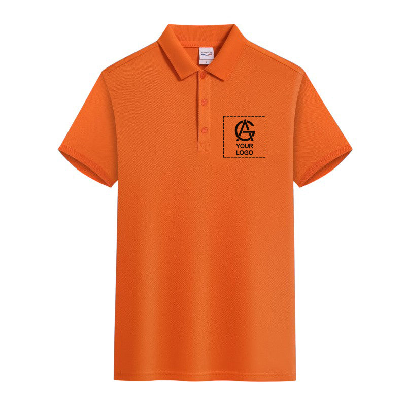 Short-sleeved Lapel Collar POLO Shirt