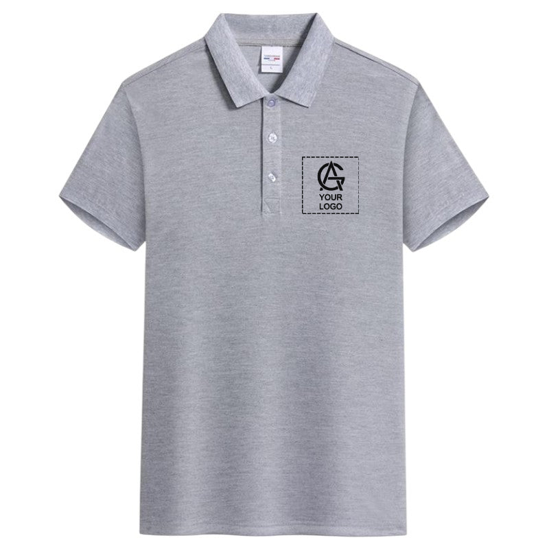 Short-sleeved Lapel Collar POLO Shirt
