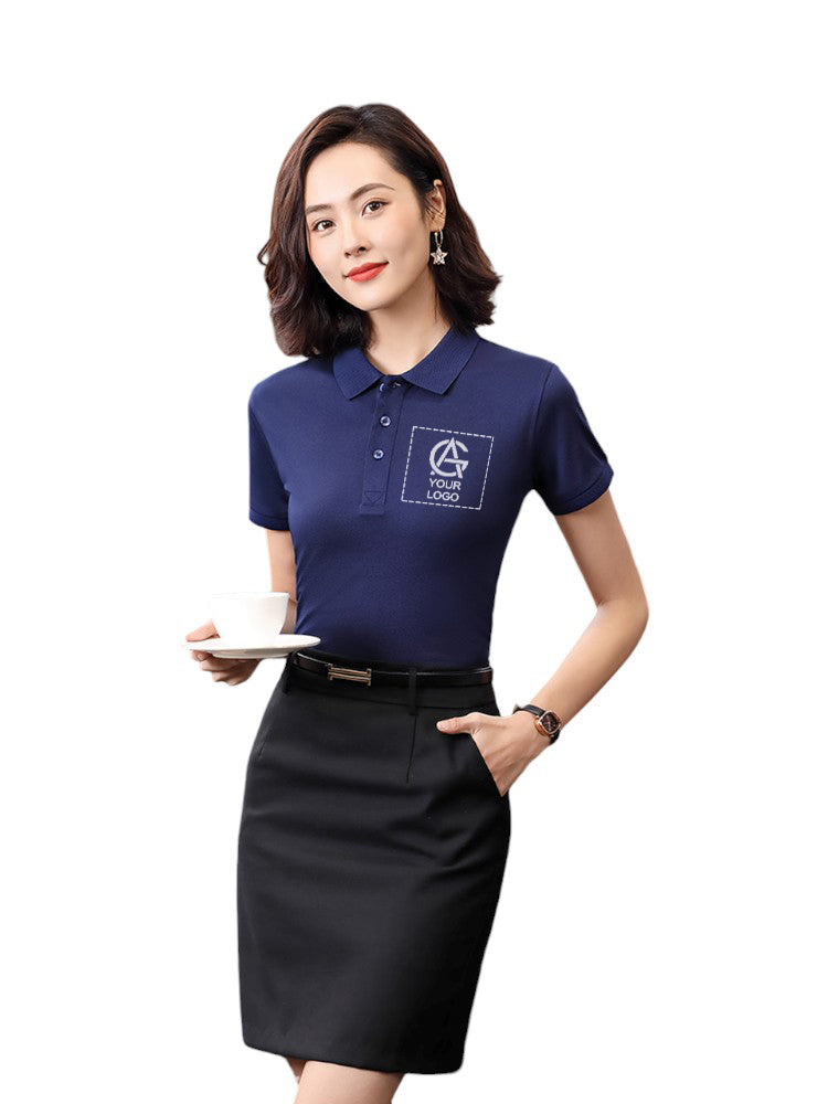 Lapel Short-sleeved POLO Shirt