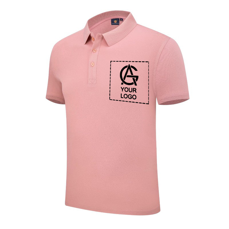 Lapel Short-sleeved POLO Shirt