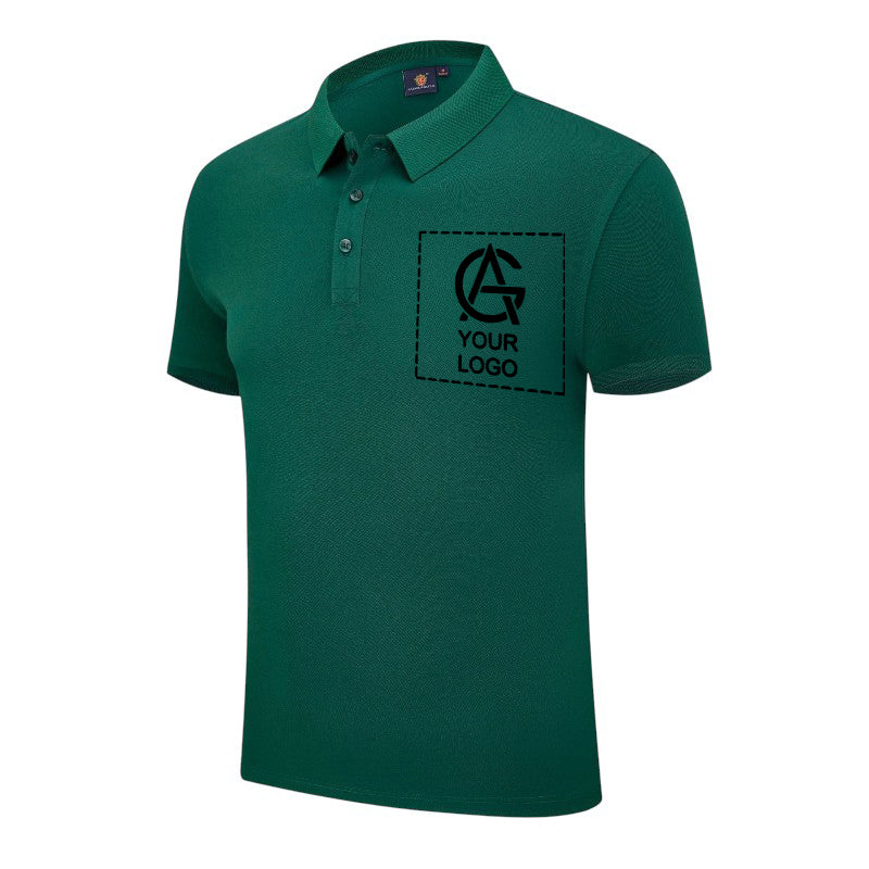 Lapel Short-sleeved POLO Shirt