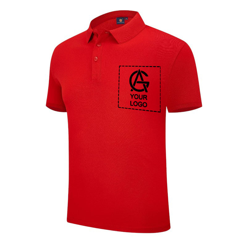 Lapel Short-sleeved POLO Shirt