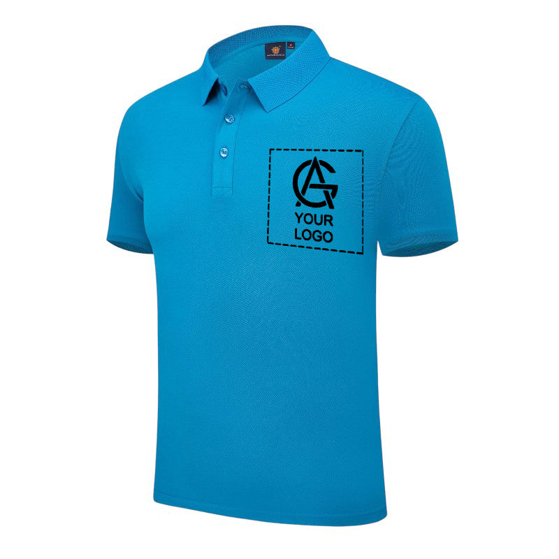 Lapel Short-sleeved POLO Shirt