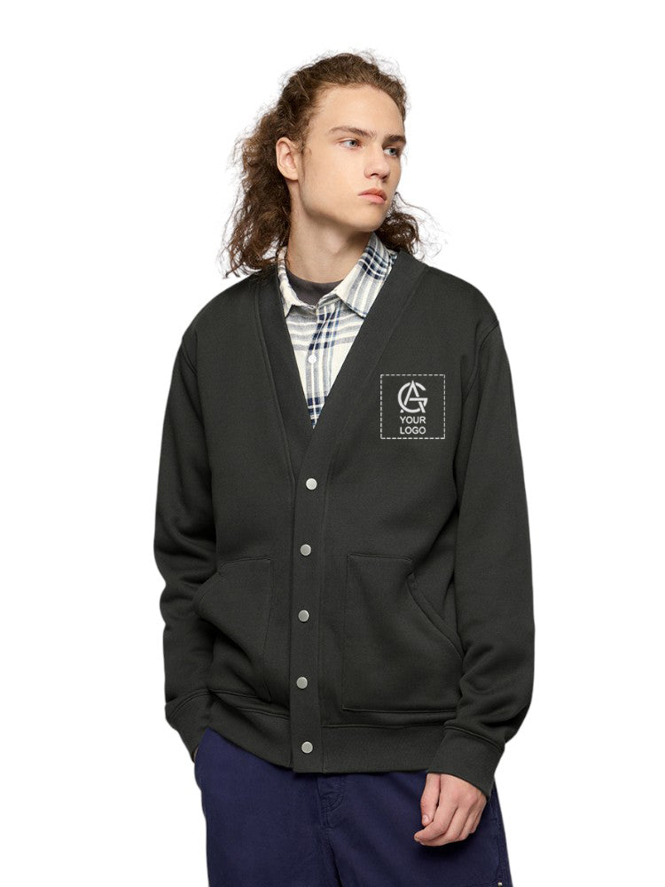 325GSM Flame Fleece Casual Cardigan Jacket