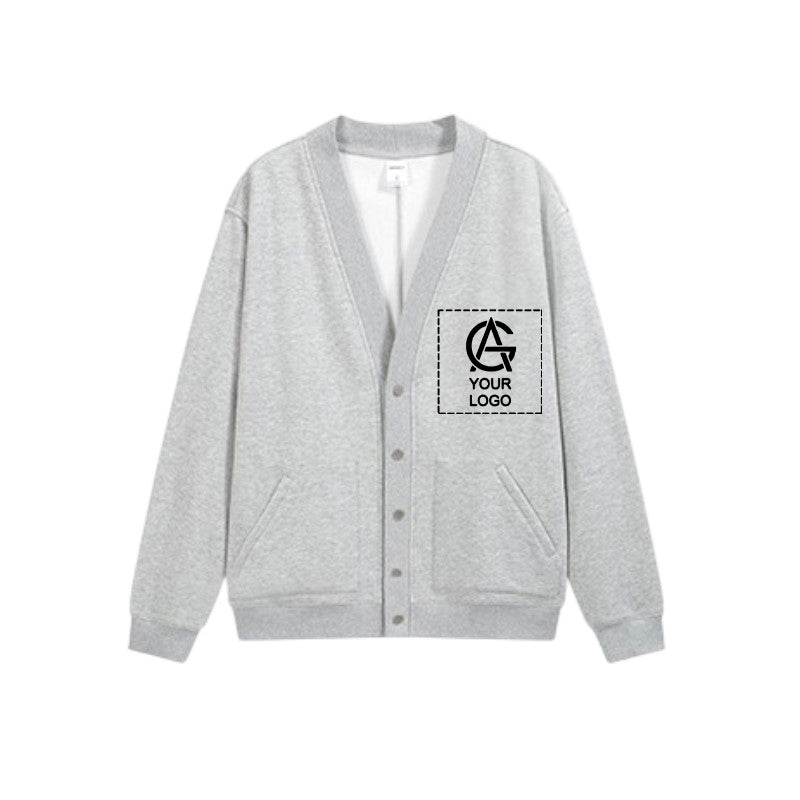 325GSM Flame Fleece Casual Cardigan Jacket