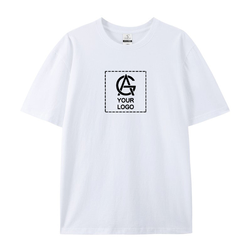 220GSM Heavyweight Cotton Round Neck T-shirt