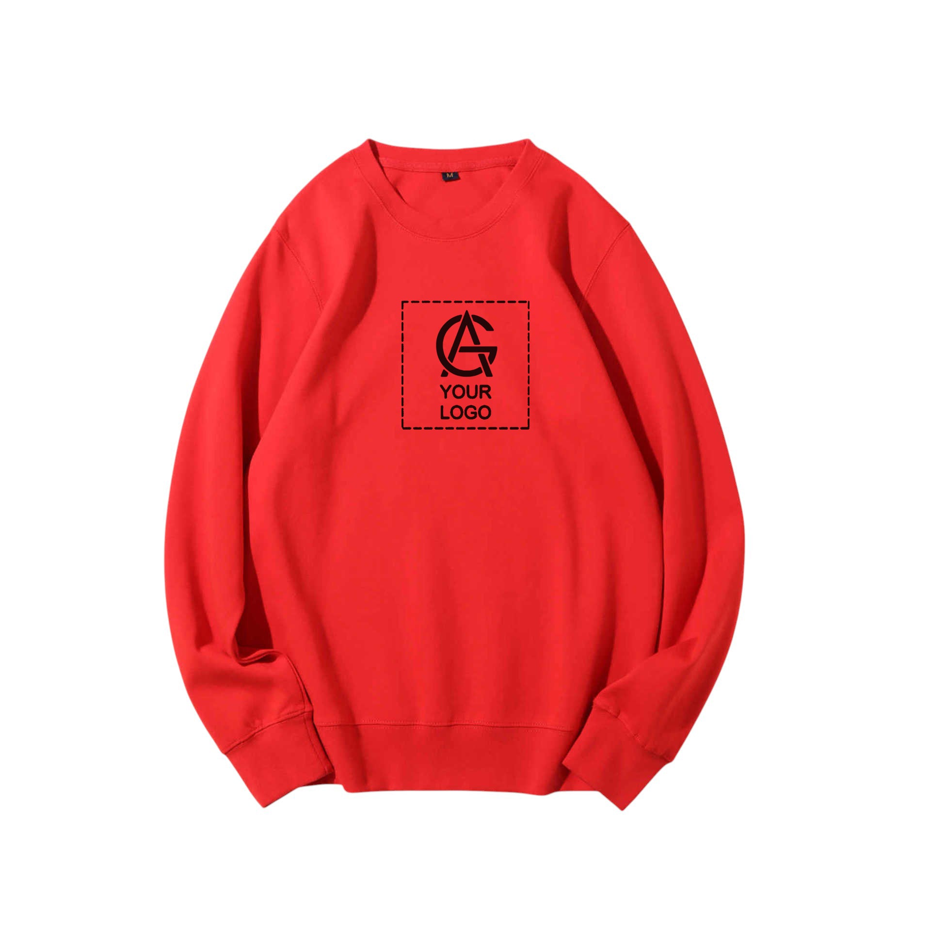 300GSM double-faced cotton round neck pullover sweatshirt