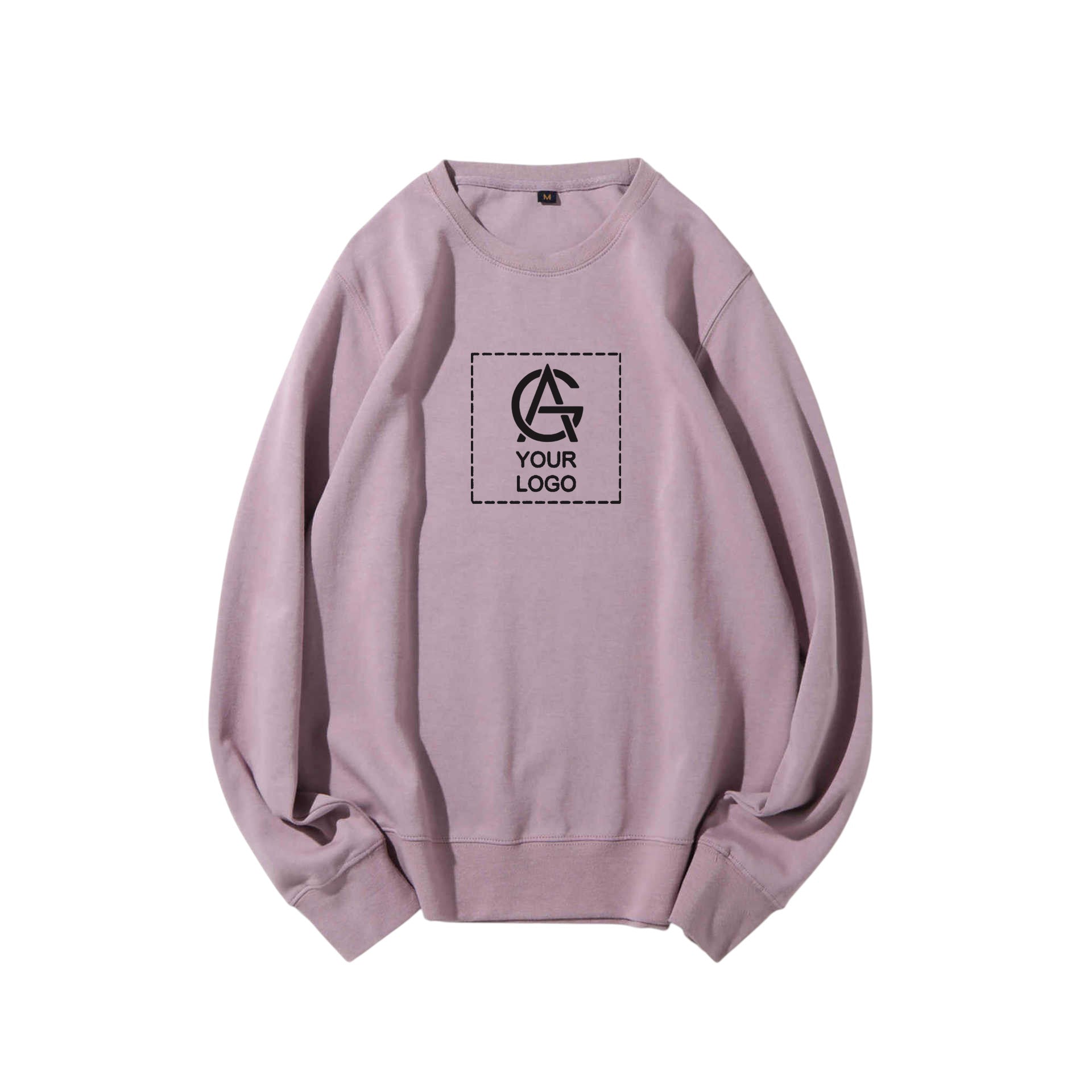 300GSM double-faced cotton round neck pullover sweatshirt