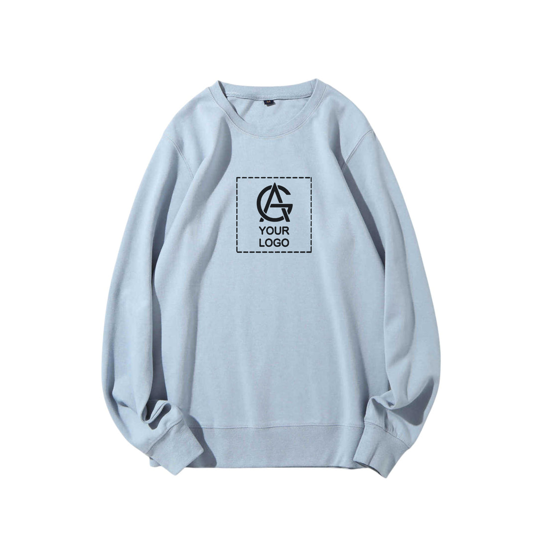 300GSM double-faced cotton round neck pullover sweatshirt