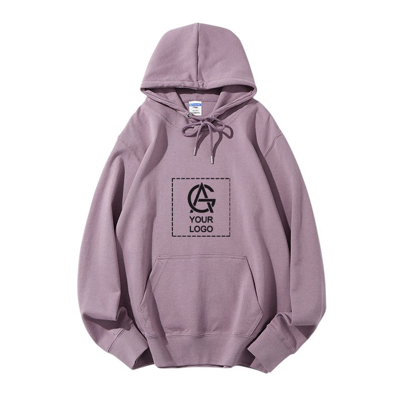 300GSM double-sided cotton hooded pullover sweatshirt