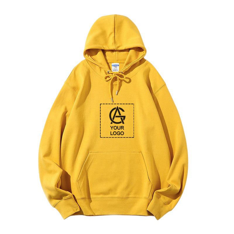 300GSM double-sided cotton hooded pullover sweatshirt