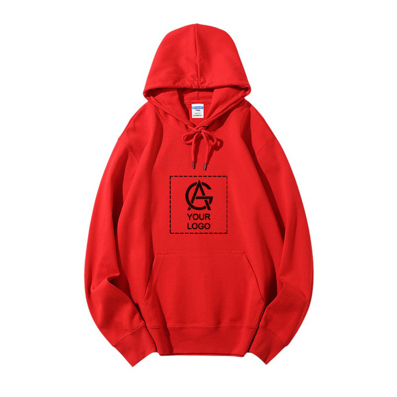 300GSM double-sided cotton hooded pullover sweatshirt