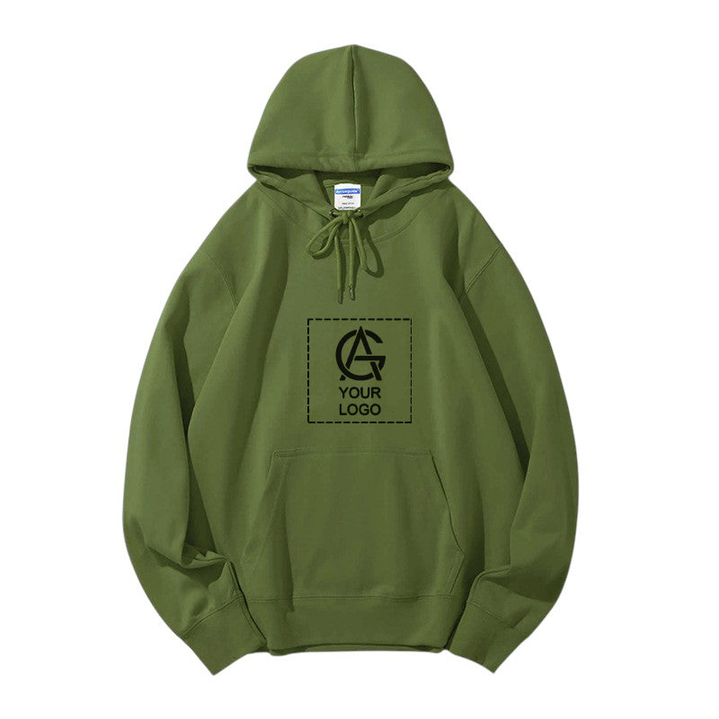300GSM double-sided cotton hooded pullover sweatshirt