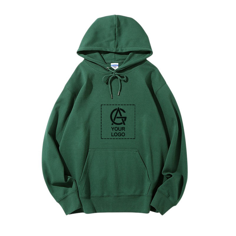 300GSM double-sided cotton hooded pullover sweatshirt