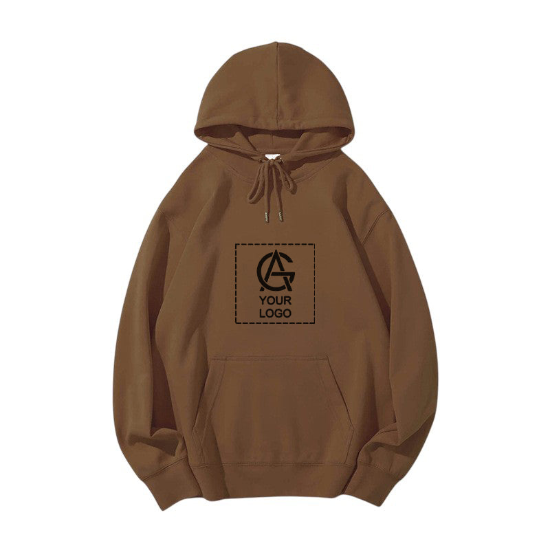 300GSM double-sided cotton hooded pullover sweatshirt