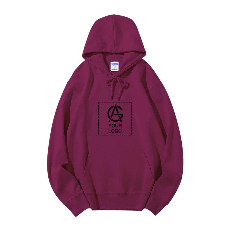 300GSM double-sided cotton hooded pullover sweatshirt