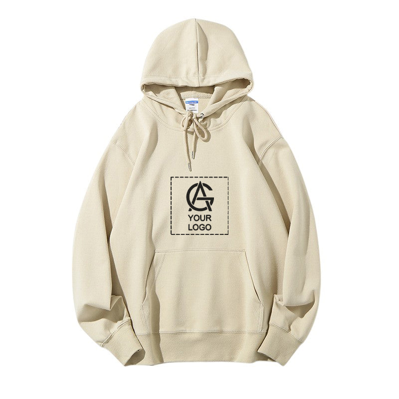 300GSM double-sided cotton hooded pullover sweatshirt