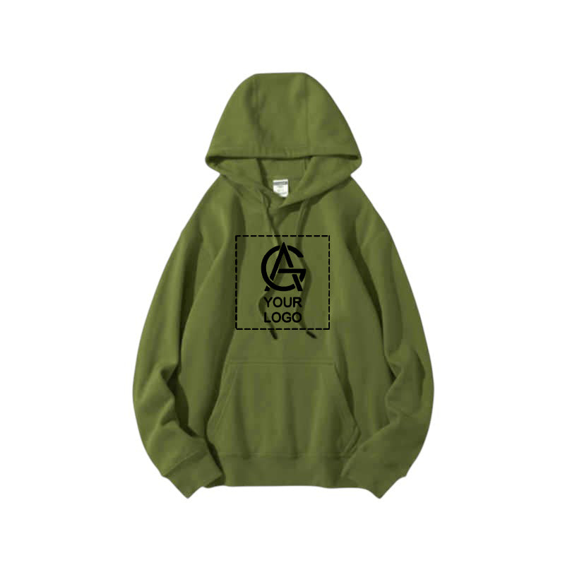 420GSM heavyweight hooded pullover sweatshirt