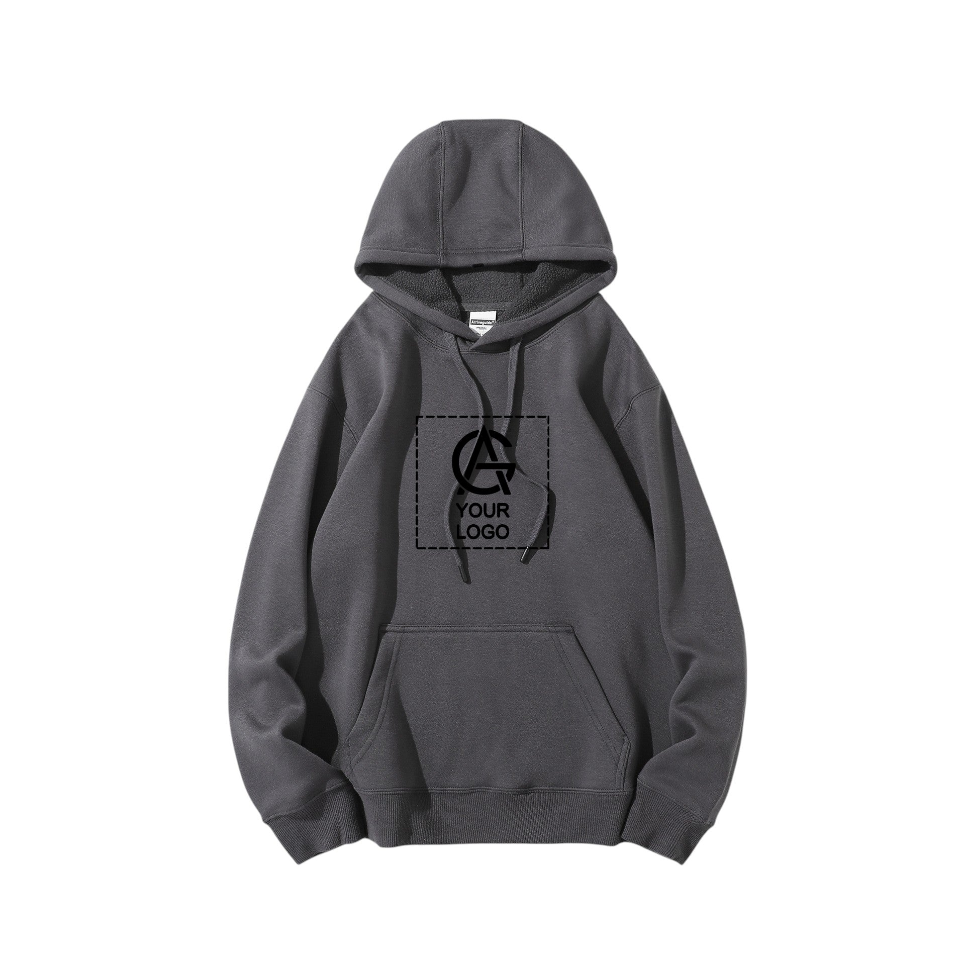 420GSM heavyweight hooded pullover sweatshirt