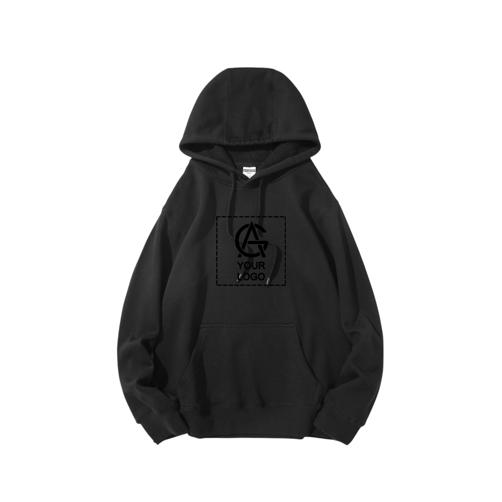 420GSM heavyweight hooded pullover sweatshirt