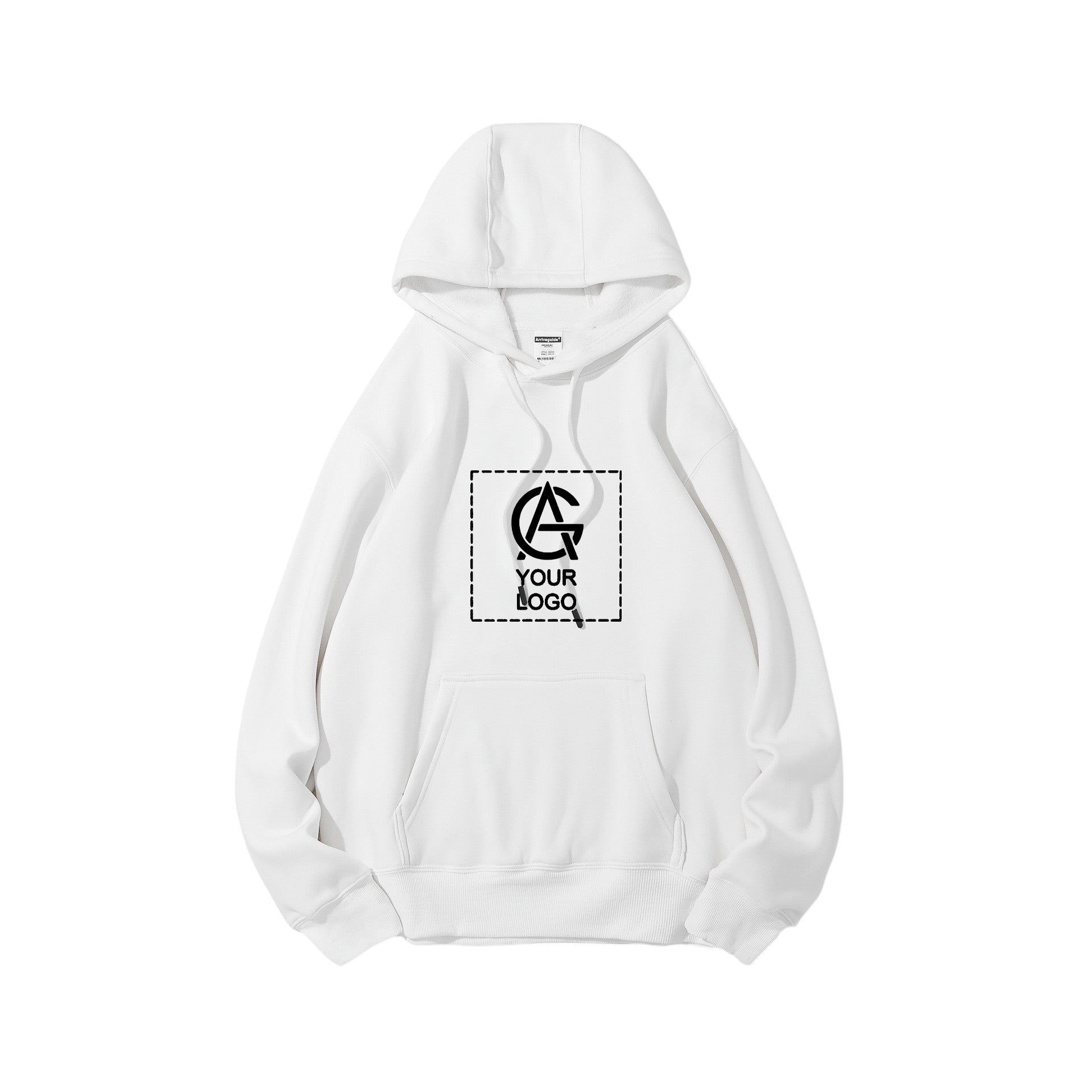 420GSM heavyweight hooded pullover sweatshirt