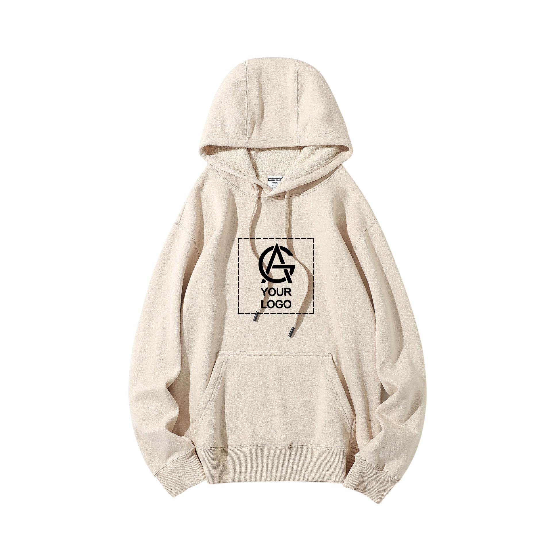 420GSM heavyweight hooded pullover sweatshirt