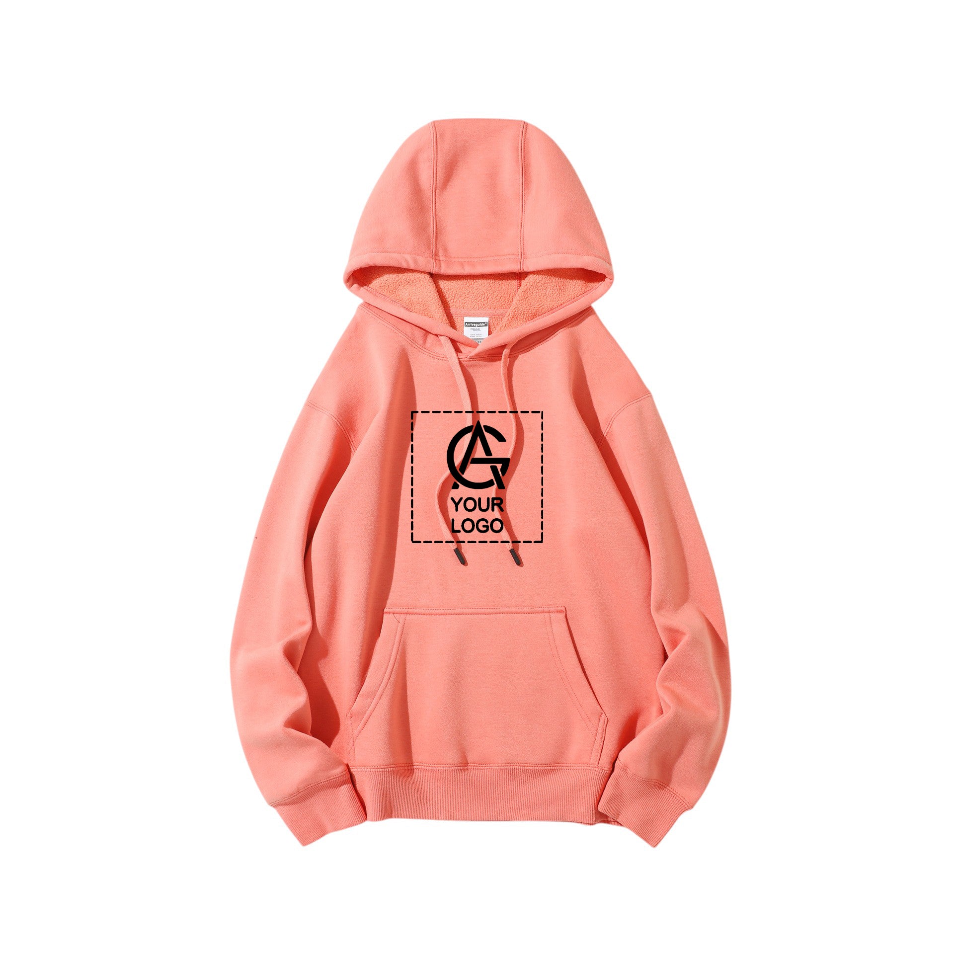 420GSM heavyweight hooded pullover sweatshirt