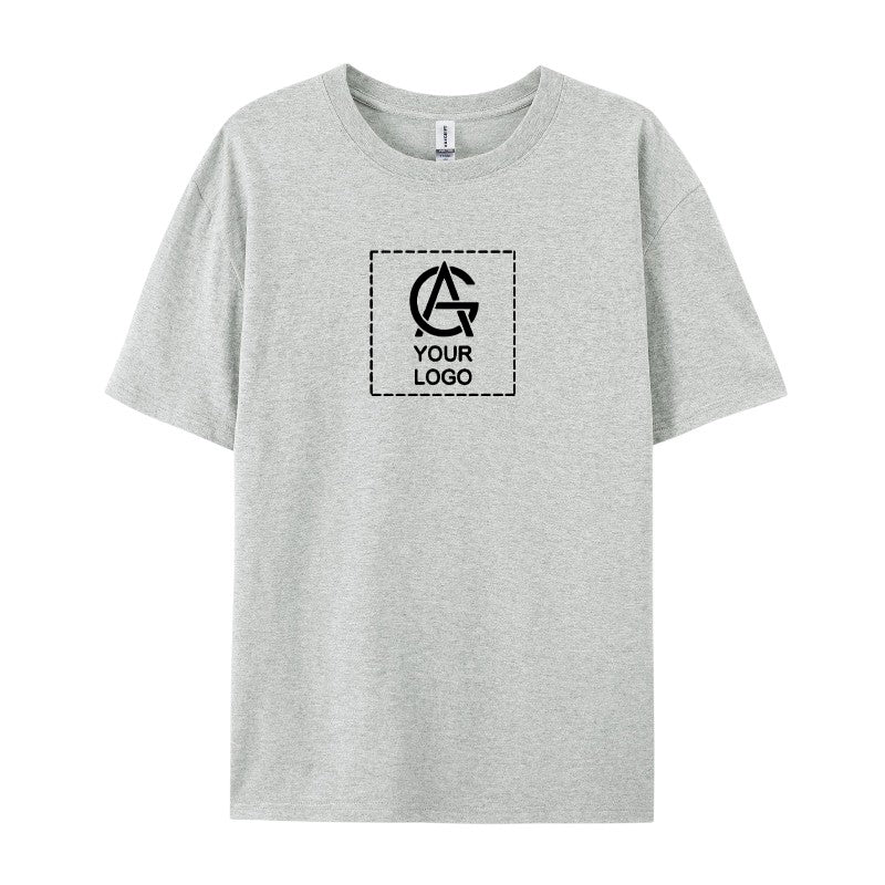 180GSM Pure Cotton Short-sleeved T-shirt