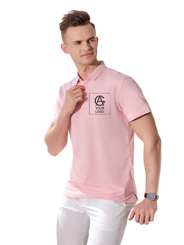 190GSM Short-sleeved Lapel POLO