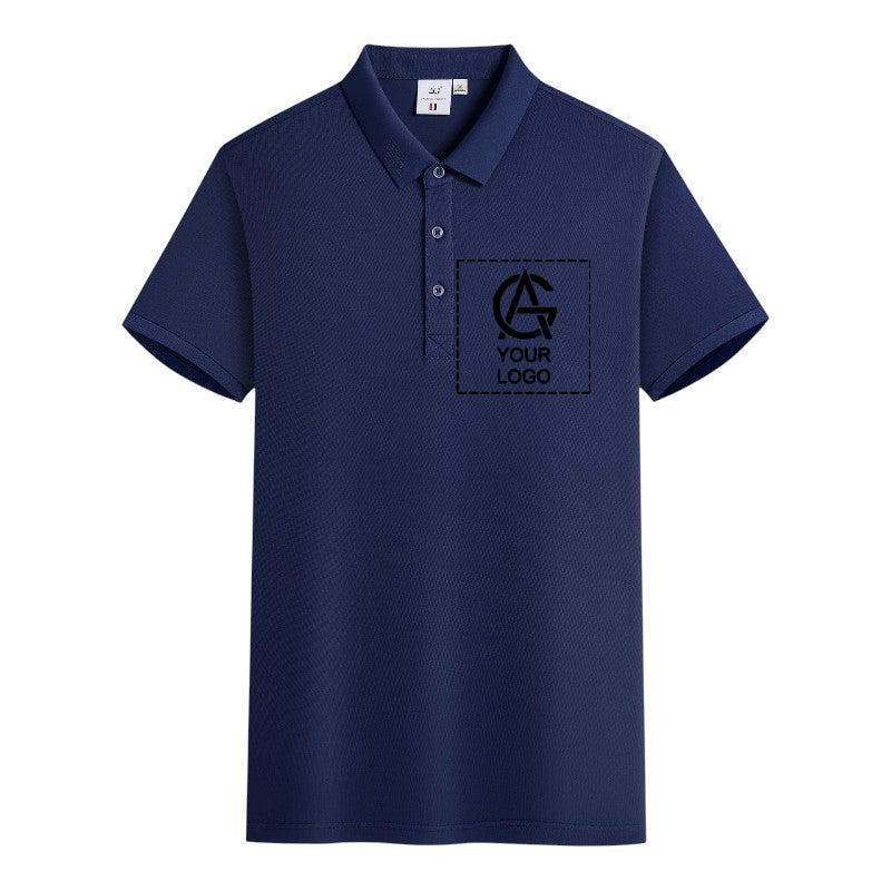 190GSM Short-sleeved Lapel POLO