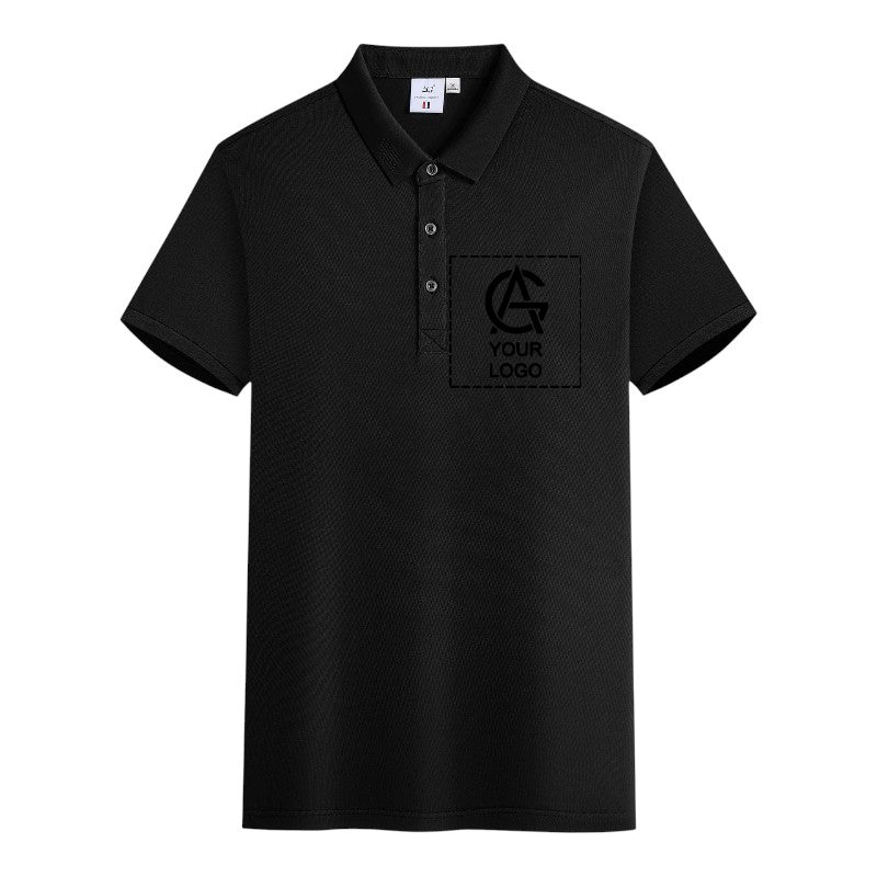 190GSM Short-sleeved Lapel POLO