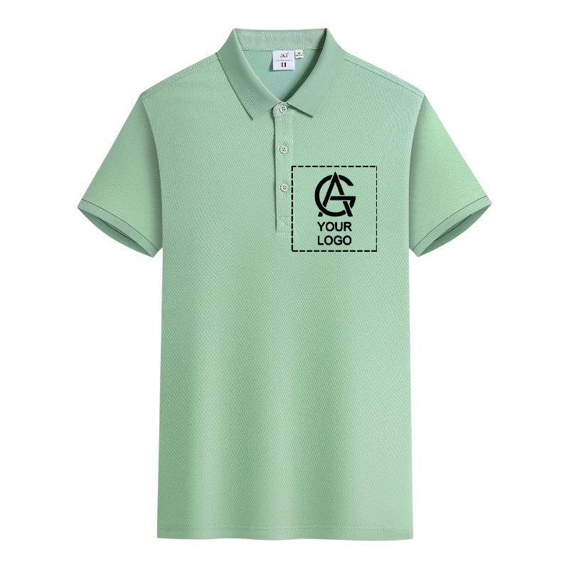 190GSM Short-sleeved Lapel POLO