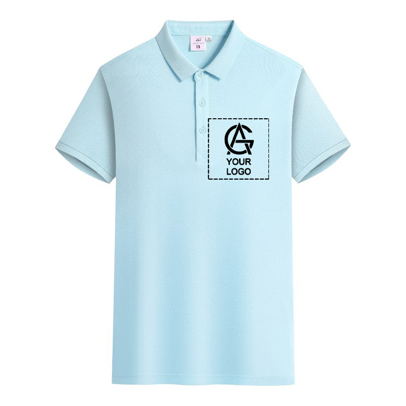 190GSM Short-sleeved Lapel POLO