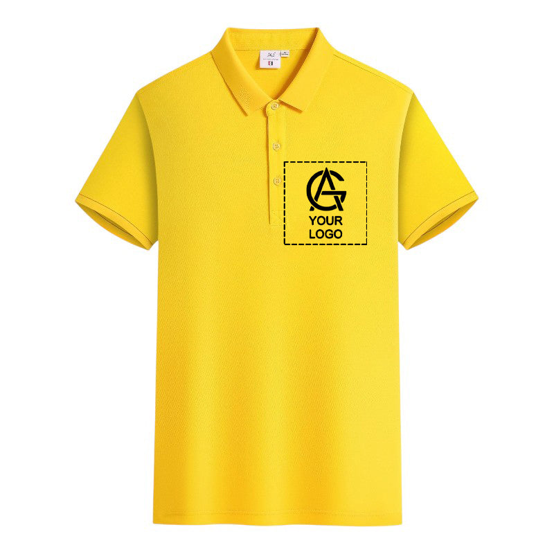 190GSM Short-sleeved Lapel POLO