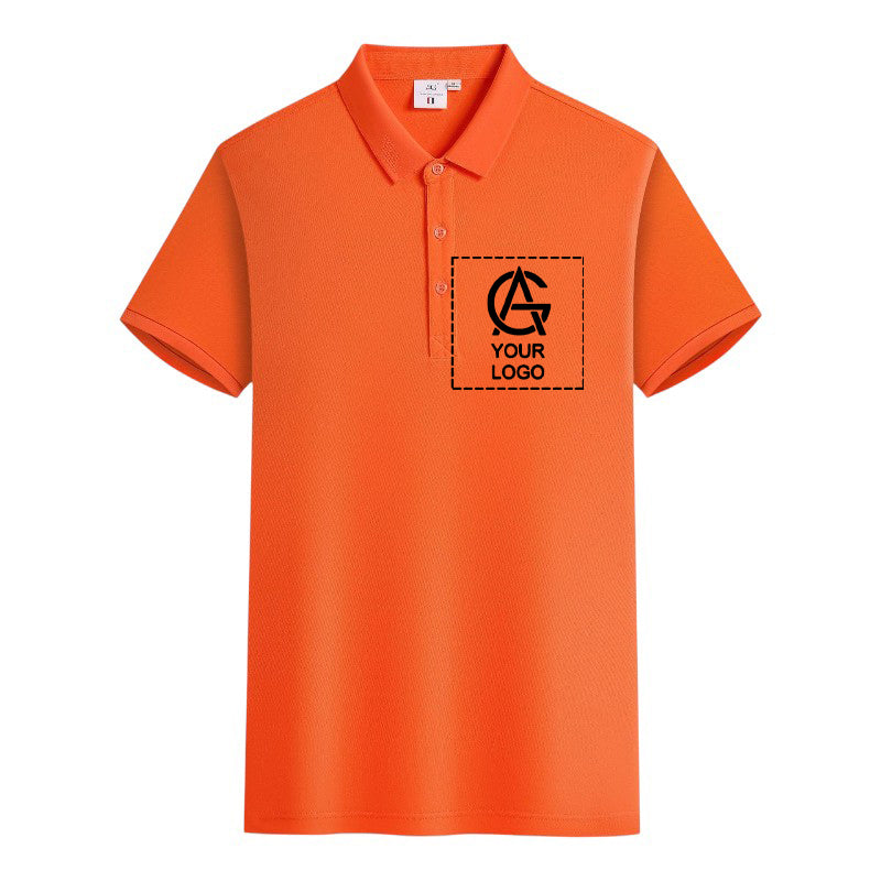 190GSM Short-sleeved Lapel POLO