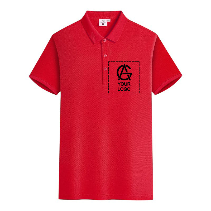 190GSM Short-sleeved Lapel POLO