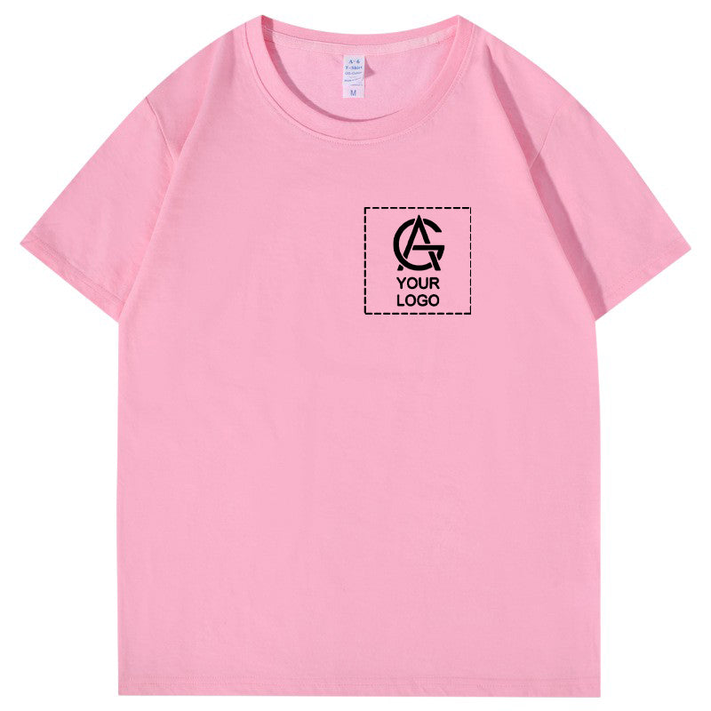 180GSM Round Neck Short-sleeved T-shirt