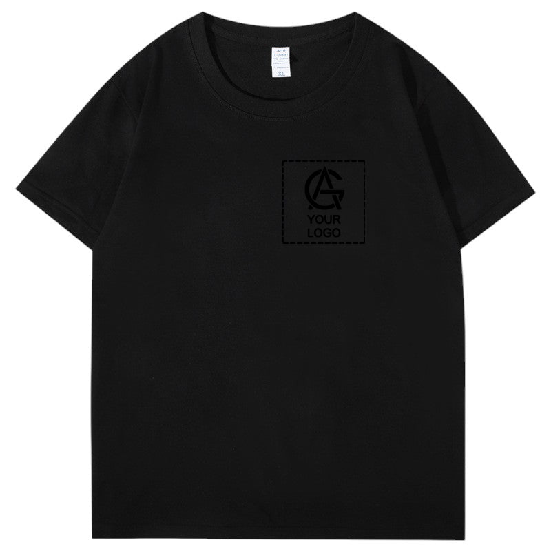 180GSM Round Neck Short-sleeved T-shirt