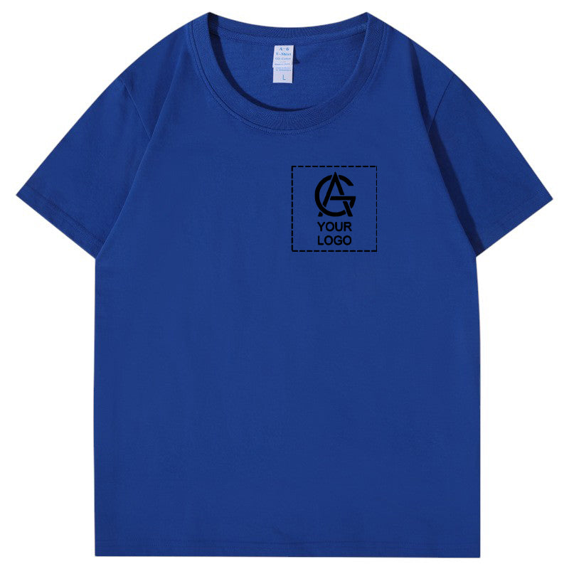 180GSM Round Neck Short-sleeved T-shirt