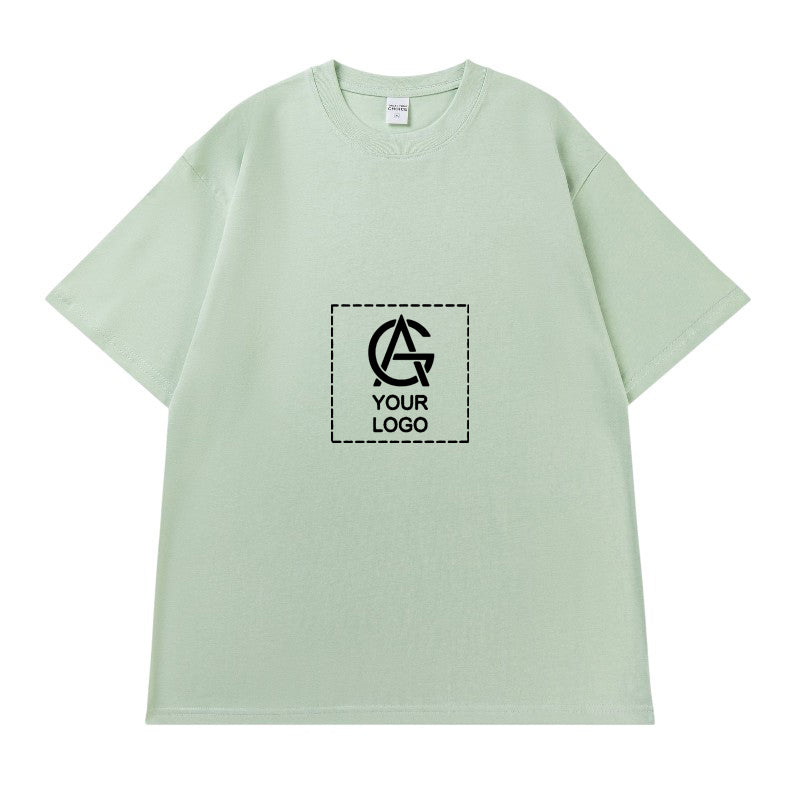 260GSM Round Neck Short-sleeved T-shirt