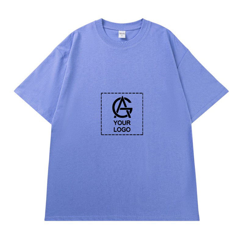 260GSM Round Neck Short-sleeved T-shirt