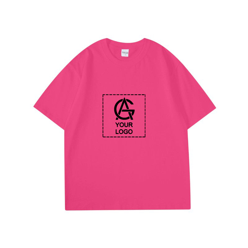 260GSM Round Neck Short-sleeved T-shirt