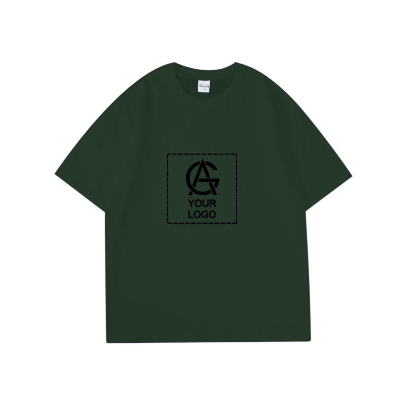 260GSM Round Neck Short-sleeved T-shirt